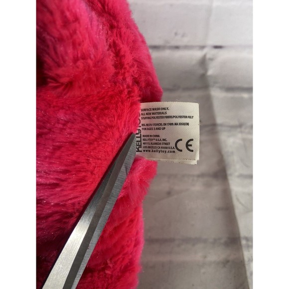 Kellytoy Neon Bright Pink Elephant Plush Stuffed Animal Toy Floppy Ears 2018 - Picture 6 of 8